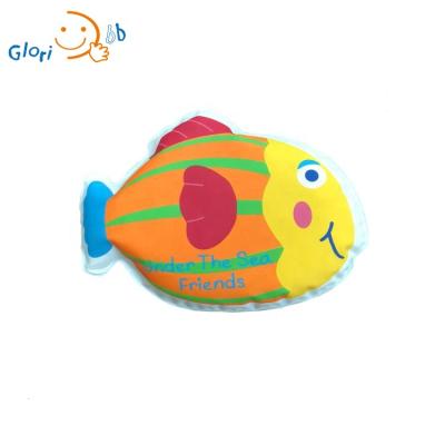 China Eco - Friendly Baby Non - Toxic Soft Toys Animal Shape Fish Bath Toys for sale