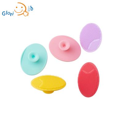 China EXFOLIATE Essential Skin Soother Baby Baby Bath Silicone Brush for sale