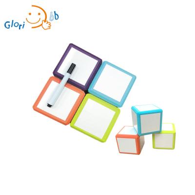 China Eco - Friendly Material Educational Toys Learning Math EVA Dry Erase Paint Cubes for sale