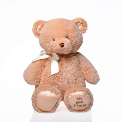 China Custom Soft Plush Small Plush Logo Teddy Bear Teddy Bear Stuffed Toy for sale