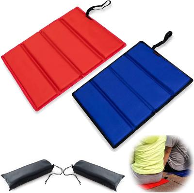 China PORTABLE Foldable Waterproof Ultralight 3 Layers Camping Cushion Resting Mat Foam Hiking Seat Pad Portable Foldable Cushion for sale