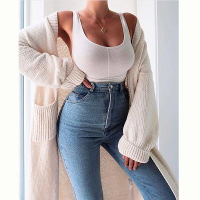 China Anti-wrinkle 2021 winter most popular woolen cardigan loose jackets fashion sweater coat warm comfortable soft cardigan for sale