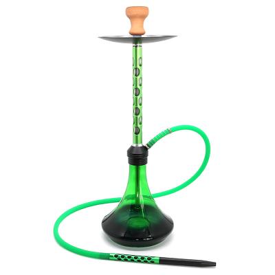 China Customizable Stainless Steel Narguile Smoking Hookah Narguile Factory Direct Fresh Luxury Single Hukka Hukka Nargile Shisha for sale