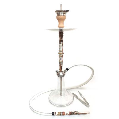 China Smoking Shisha Narguile Narguile Classic Camouflage Hubbly Shisha Wooden Fizzy High End Stainless Steel Shesha Hookah for sale