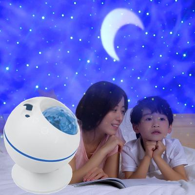 China Laser Projection Light 110-240V Lucky Stone 7 Movies Lamp With Remote Control Decoration Light Lamp for sale