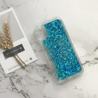 China Fanshion Aesthetic Glitter Anti-Dust TPU Liquid PC Android Phone Case For Sony Xperia 1 10 Plus L3 XZ3 XA2 XZ2 Ultra L2 Premium Compact for sale