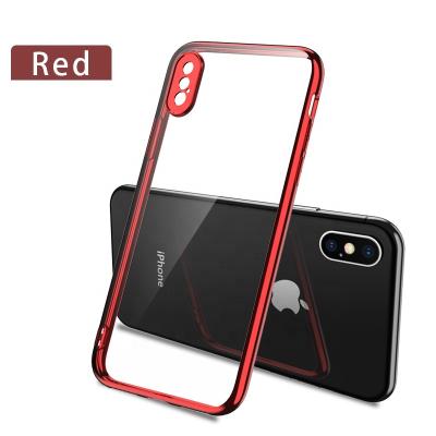 China 2.0mm/electroplate/tpu electroplate 2.0mm tpu phone case for oppo realme x50 find pro A9 2020 A31 reno3 pro x2 cell phone cover for sale