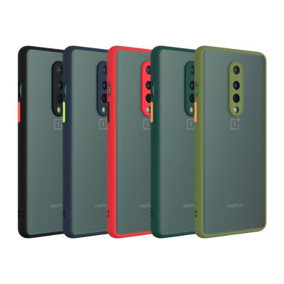 China Unique Smoke Matte Matte Cover PC TPU Mobile Phone Accessories Case for OnePlus 8 5G UW pro 7 Nord 7T McLaren 6T for sale