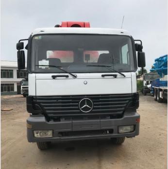 China Hohe arbeitende konkrete Anhänger-Pumpe Sermac 47m Benz Used Concrete Pump Truck zu verkaufen