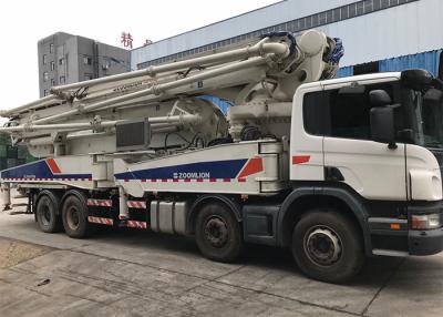 China het Cementvrachtwagen van 50Meter 309KW met Pomp, de Concrete Dieselmotor van de de Vrachtwagen Tweede Hand van Scania Te koop