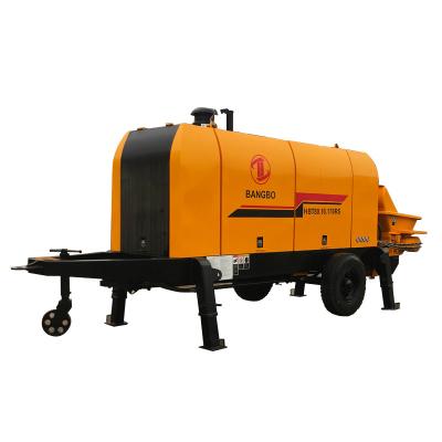 Chine 176KW nouvelle pompe concrète de 130 mètres, orange de versement concrète de pompe à vendre