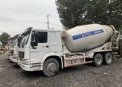 China 12m3 verwendete kundengebundene Farbe des Betonmischer-LKW-SINOTRUCK 6x4 Fahrgestelle zu verkaufen