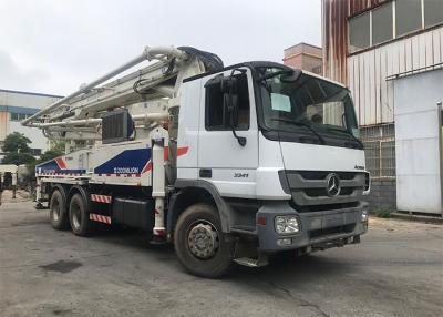 China Gebruikte het Cementvrachtwagen van 120M3/H 300KW, de Vrachtwagen van de Cementpomp voor Transmissie Te koop