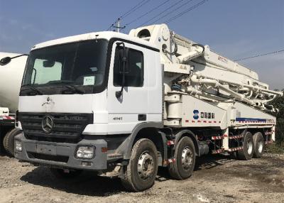 China Zoomlion ZLJ5411THB125-47 Concrete Boom Pump , 47 Meter Concrete Pump for sale