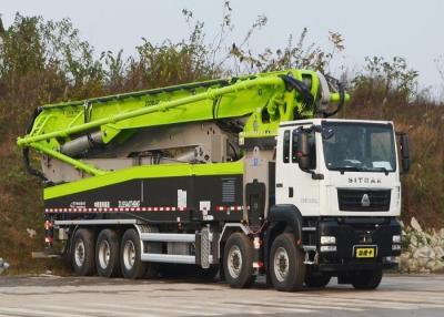 China Nuevo camión de la bomba concreta de 180CBM/H los 66m, el tanque de aceite de 5 Axle Truck With Dual Hydraulic en venta