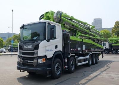 China Bombeo de alta presión del chasis de Scania P450 del camión de la bomba del auge 331KW de 180CBM/H los 66m en venta