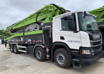 China nuevo camión de la bomba concreta de los 56m Suecia Scania, 4 Axle Truck High Safety 180CBM en venta