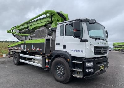 China SINOTRUK 37m New Concrete Pump Truck  , 2 Axle Truck Euro 6 Emission for sale