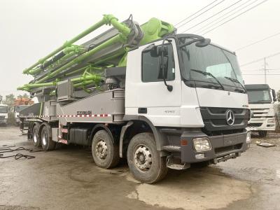 China Remanufactured konkreter Pumper-LKW Zoomlion 63m ACTROS 4141 zu verkaufen