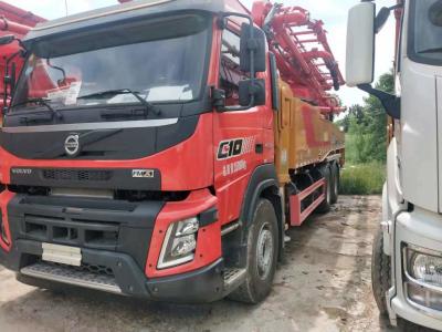 China Sany 52m Volvo Boom Beton Pump Used Cement Pump Truck for sale