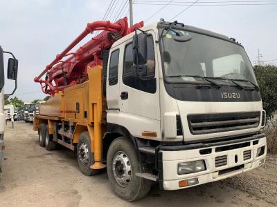 China Putzmeister 2012 42m benutzte Betonpumpe-LKW mit Isuzu Chassis zu verkaufen