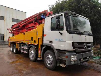 China 49m benutzter Putzmeister-Pumpen-LKW 2012 331KW mit Mercedes Benz Chassis zu verkaufen