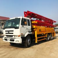 Chine 4 le boom 140m3/H a utilisé le camion de pompe concrète pour Beton plaçant Putzmeister à vendre