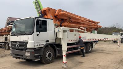 China Antioverswing gebruikte de Dieselmotor van de Concrete Pomp47meters 5 Boom Te koop