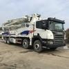 Китай Тележки конкретного насоса оборудования 50M Scania Zoomlion тележка заграждения конкретной конкретная продается