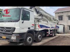 Actros 4141 Second Hand Truck 52 M Zoomlion Concrete Pump Truck