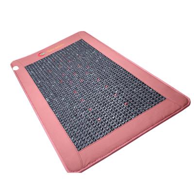 China Temporarily relaxes your local high quality thermal mesh thermal mesh natural jade blood circulation Korea jade heating massage mattress for sale