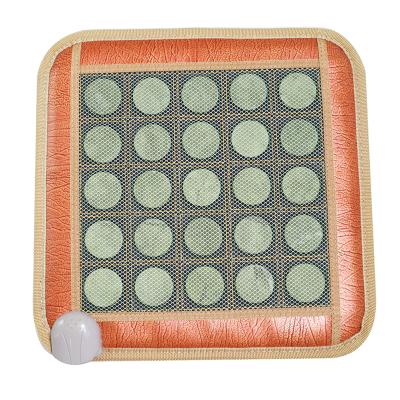 China Relax Your Muscles Factory Direct Jade Jade Massage Cushion Germanium Heating Far Infrared Heating Pad for sale