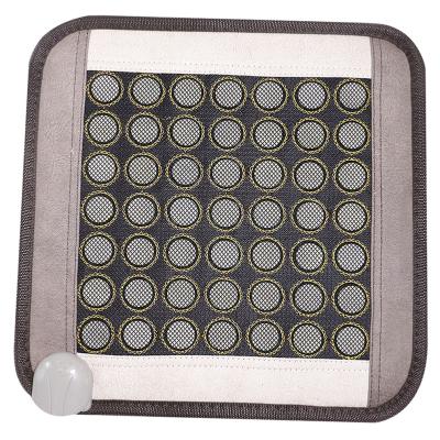 China Relax Your Muscles Heating Jade Mattress Tourmaline Cushion Tourmaline Massage Pad for sale