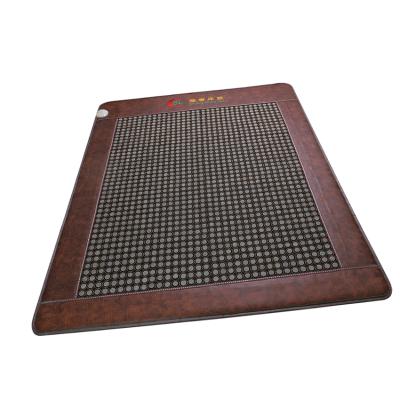 China Relax Your Muscles Cover Natural Heat Therapy Health Medical Price Infrared Heating Stones Massage Mat Porcelain Heat Mattress Stone Jade for sale