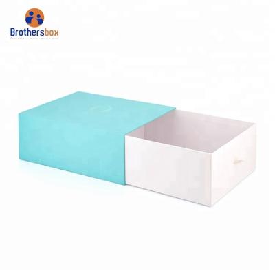 China Recyclable Cardboard Paper Type And Drawer Material Kraft Paper Box for sale