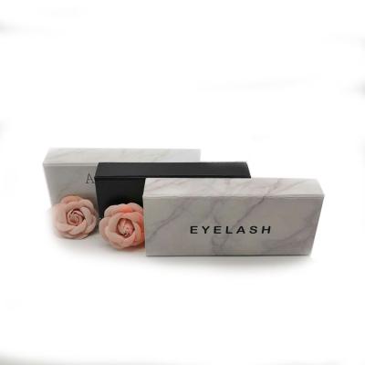 China Beautiful Recyclable Luxury Paper Colorful Custom Eyelash Packaging Box Luxury Eyelash Packaging Box for sale