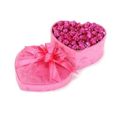 China Recyclable Customized Heart Shape Paper Flower Packaging Box For Flowers Made In Dongguan for sale