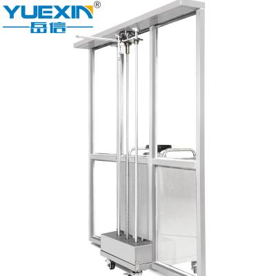 China 304 Stainless Steel YUEXIN Test Equipment IPX9 IPX9K Open Type High Pressure Water Jet Test Chamber for sale