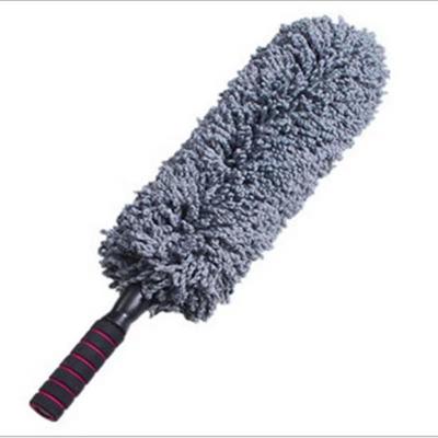 China Reusable Long Extendable Handle Exterior Or Interior Use Microfiber Multipurpose Duster Car Wash Brush for sale