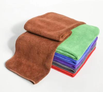 China Reuseable General purpose 40X40cm 800gsm super absorbent microfiber towel wholesale car wash towel for sale