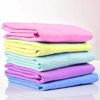 China Reuseable Low MOQ Manufacturer car washing high density eco-friendly durable PVA chamois Shammy  Towel for sale