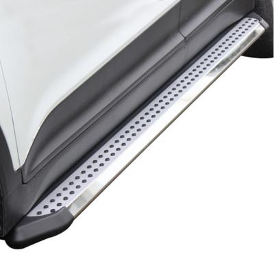 China Aluminum alloy side step running board side bar for HYUNDAI IX35 to IX25 SANTA FE TUCSON SANTA FE GRAND, high quality, heavy duty for sale