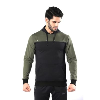 China Anti-wrinkle BFIT Newly Designed Workout Hoodie High Quality Paneled Long Sleeve Casual Hooded Jacket For Men for sale