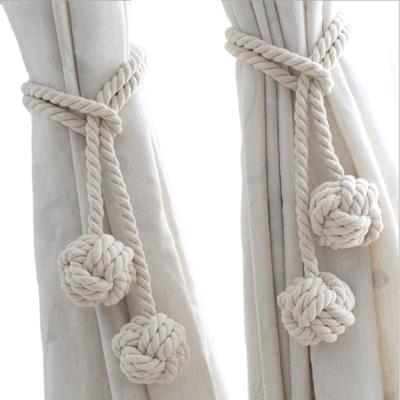 China New Design Window Binding Ball Hand - Woven Cotton Yarn Bandage Ball Decoration Hanging Creative Hanging Accessories Wholesale for sale