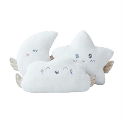 China Angel Star Moon Cloud Pillow Children's Room Anti-Static Plush Decorative Cushion Can Be Customized for sale