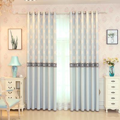 China Ready Made Blackout Jacquard Fabric Drapery Curtain Fabrics For Home Window for sale