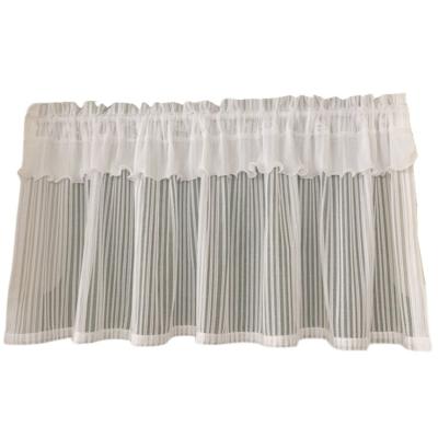 China DECORATION STRIPE KITCHEN CURTAIN for sale