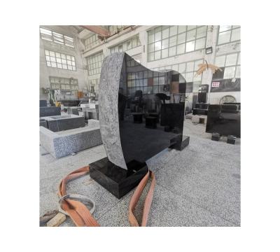 China Rich Colors Available For Choice Factory Hot Sales Style Shanxi Black Sandstone Un-SculptureMonuments for sale