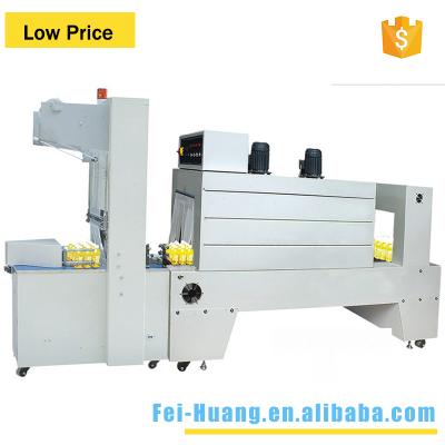 China Beverage easy to use semi-automatic sleeve packaging, PE film shrink machine wrap, shrink packing machine for sale