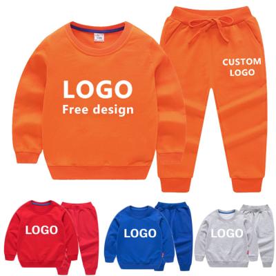 China Custom LOGO Kids Jogger Suits Jogging Suits Custom Casual Tracksuits Sweatsuit Sets for sale